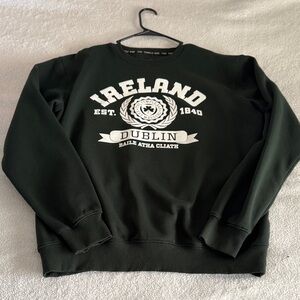 Ireland Dublin Dark Green Sweatshirt